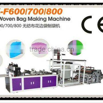 XK-FSeries Ultrasonic Non Woven Flat Bag/D-cut Bag Making Machine