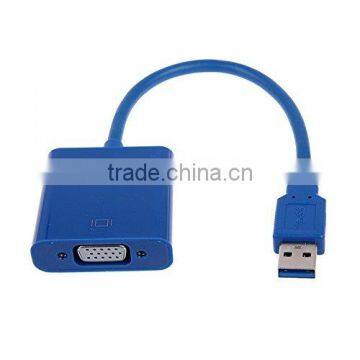 usb3.0 to vga Converter adapter For HDTV PC Laptop Mac Windows XP/Vista/ Windows 7/8