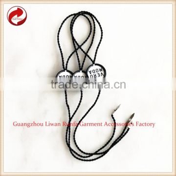 High-quality garment metal Aluminum string tag for bag