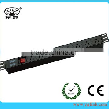 19''US type 8 ways intelligent PDU