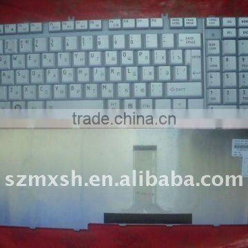 Silver Laptop Keyboard for Toshiba P300