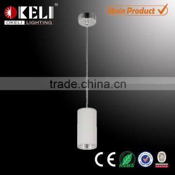 Cylinder shape thick and thin round led pendant light