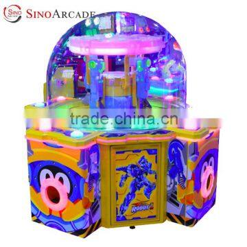 Sinoarcade Amusement Park 4 Players Robot One Candy Dispenser Gift Push Game Machine Crane Machine Simulator