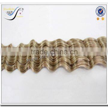 Wholesale Grade 7a Deep Wave Omnre Color Hair Weave 100% Virgin Brazilian Human Hair photo-5