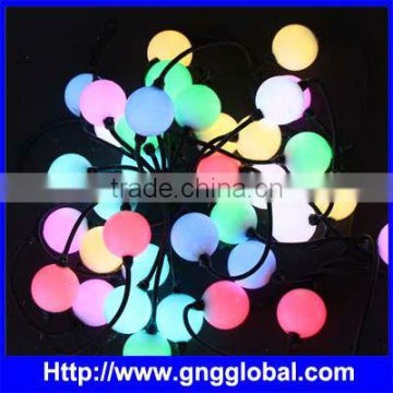 50mm round shape IP65 colorful led ball lights for party decoration