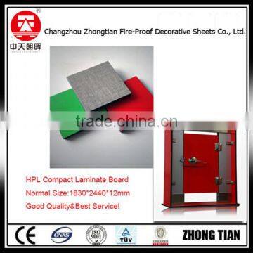 hpl compact laminate toilet partition board HPL laminate waterproof melamine laminate sheet