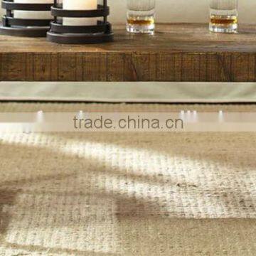 Chinese wood coffee table with metal leg M016