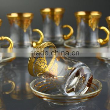 12 Pcs Glass Tea Set