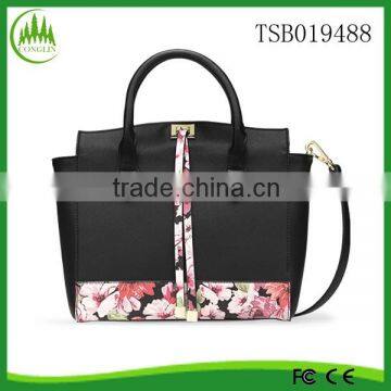 New Product 2015 Wholesale in China Flower Design Shoulder Bag