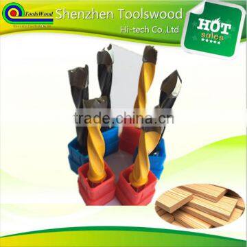 Hot selling Woodworking TCT Dowel Drill Bit Solid tungsten carbide tipped brad point V wood drill bits