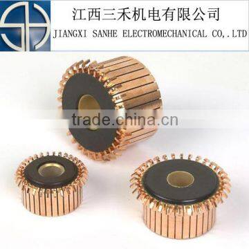 Customize hook type Commutator 24 segments J16 wtih bush