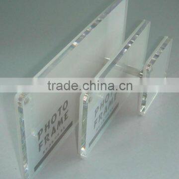 Top sale acrylic photo frame,glass photo frame