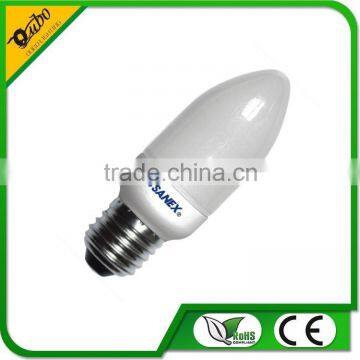 11w candle bulb E14 light with cup Candle Lamp