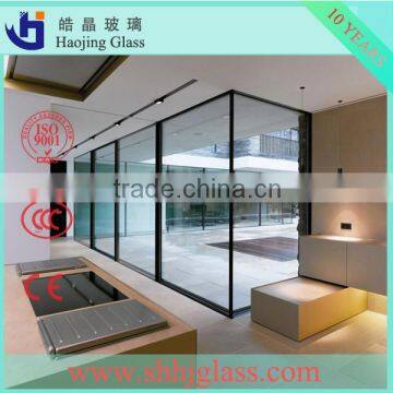 Customized size Clear/Tinted Glass8mm laminated architectural glass price/Tempered Glass(Flat/Curve)