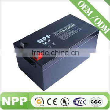 250AH Good gel battery cheap agm deep cycle 12v ups battery battery