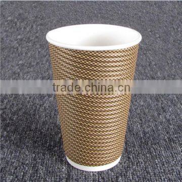 accept custom logo and size order Paper Cup brown Paper coffee Use and PE Coating Material paper coffe cup