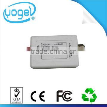 ftth catv Low Price Mini strong Fiber Optical Receiver for FTTH receiver with SC/APC Conector