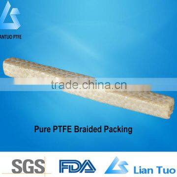 factory price heat resistance material ptfe packing, teflon gland packing, ptfe gland packing