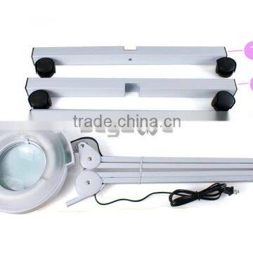 5X Magnifying Lamp Rolling Floor Stand Adjustablemini Facial Steamer With Ozone Quality Choice photo-4