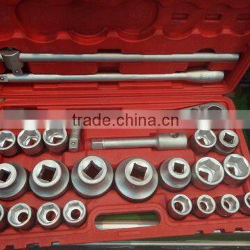 26pcs mat finished heavy socket sets with plastic case