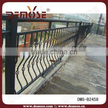 outside galvanized wrought iron railing for deck