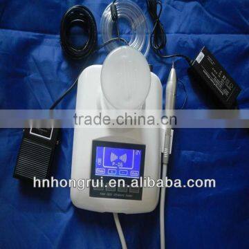 Standard configuration dental fiber optic ultrasonic tooth scaler