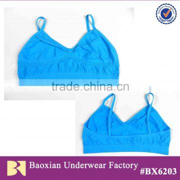 Lady seamless casual bra/lady seamless underwear/Genia Bra