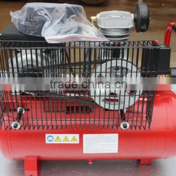 Belt Driven 1hp 750w One Stage Mobile Piston Air Compressor Z-0.036/8 photo-2