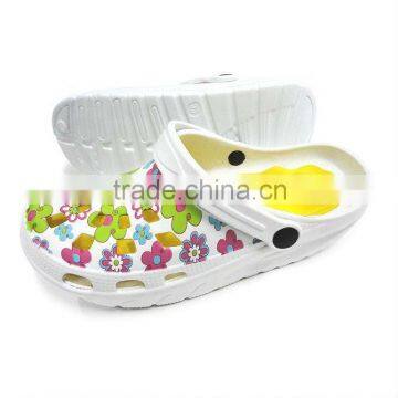 custom printing fashion kids clog