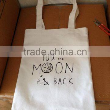 100% cotton canvas tote bags for shopping