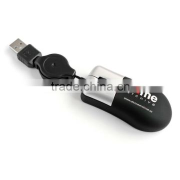 super slim mini wired optical mouse for gifts