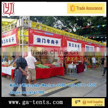 Aluminum lighting truss system for outdoor show