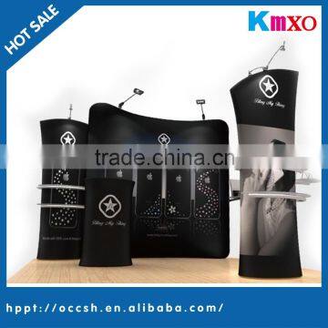 advertising display banner, easy set up display stand banner for exhibition