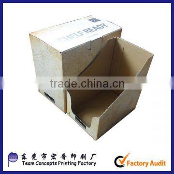 customized corrugated cardboard shipping box custom logo