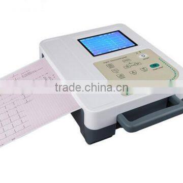 12 Bits Stress Test ECG Machine class,type CF Safety Level