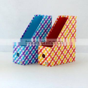 Paper Cardboard Desk File Organizer Document Magazine Holder