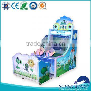 Superwing 2016 Newest popular lottery machine kids water shooting arcade game machine for sale