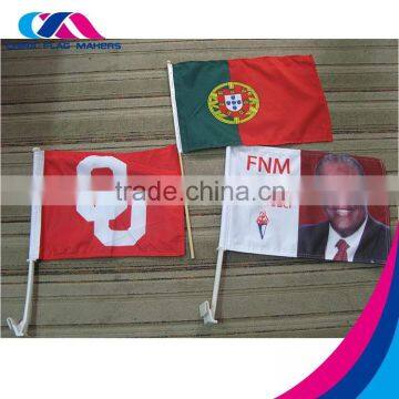 High Quality Cheap Advertise Promotion Polyester Car Flag photo-4