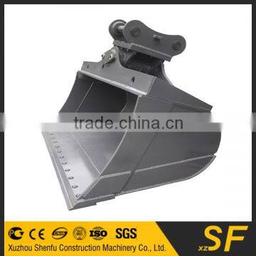 excavator mud bucket, excavator cleaning bucket