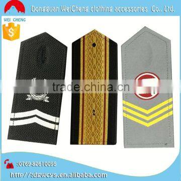 Hot sale bullion custom made epaulettes for air force uniform