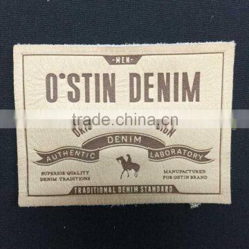 jeans leather patch labels /leather labels supply co jeans /denim leather patch