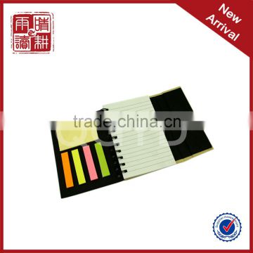 spiral binding sticky note pad & spiral sticky notepad