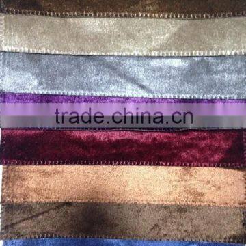 POLYESTER WARP KNITTING VELVET FOR SOFA AND CURTAIN photo-4