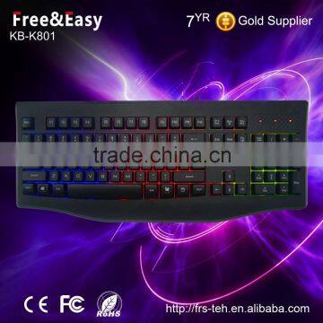 Factory USB Latest Models Rainbow Color Waterproof Gaming Keyboard Supplier's Choice photo-6