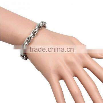 Fashionable Jewelry Simple Style Natural Color 316l Stainless Steel Men Bracelet Supplier's Choice photo-4
