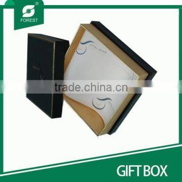 BLACK MATT FINISHING GIFT BOX CARDBOARD GIFT BOX photo-4