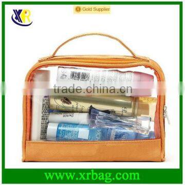 custom promotional clear pvc toiletry bag