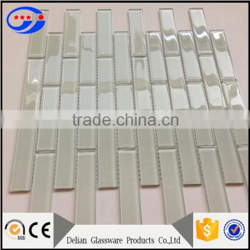 strip white glass tile