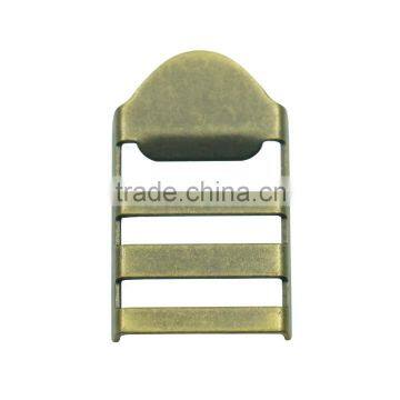 Eco-friendly Metal Iron 20mm Antique Ladder Lock Buckle for Strap