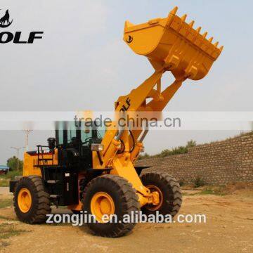 WOLF Pa Carregadeira 5T loader for sale Weichai engine 162kw/220hp/230hp loader                        
                                                Quality Choice